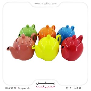 قوری شکس رنگی کوچک