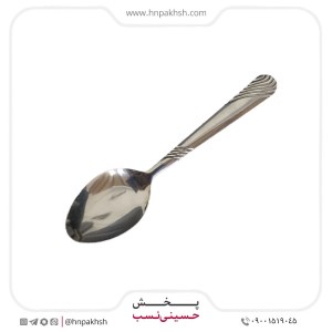 قاشق غذاخوری استیل سبک 12عددی